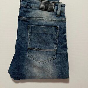 Southpole Jeans Distressed Skinny Skater Ripped Stretch Men's size 34x30